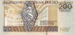 200 zlotych (other side) 200