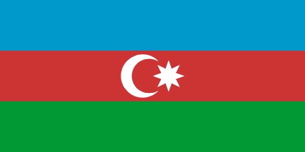 Drapeau national, Azerbaïdjan