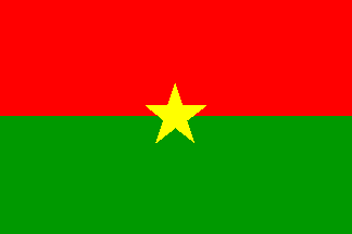 Drapeau national, Burkina Faso