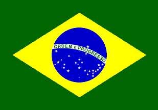 Drapeau national, Brésil