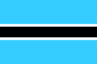 Drapeau national, Botswana