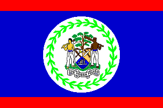 Drapeau national, Belize