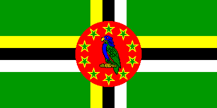 Drapeau national, Dominique