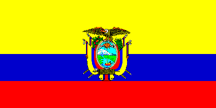 Drapeau national, Equateur