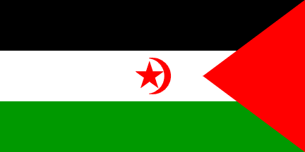 Drapeau national, Sahara Occidentale