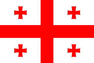 Drapeau national, Géorgie