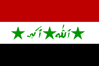 Drapeau national, Irak