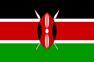 Drapeau national, Kenya