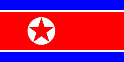 Drapeau national, Corée du Nord