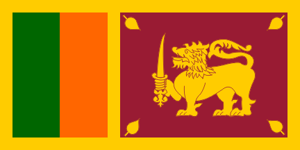 Drapeau national, Sri Lanka