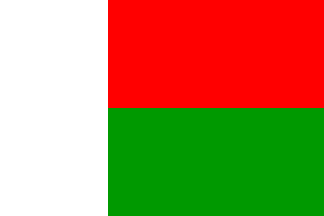 Drapeau national, Madagascar