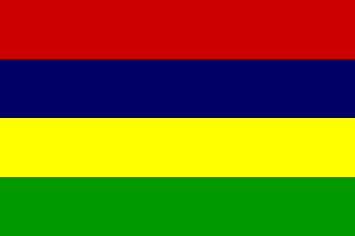 Drapeau national, Maurice