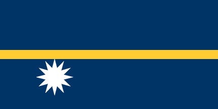 Drapeau national, Nauru