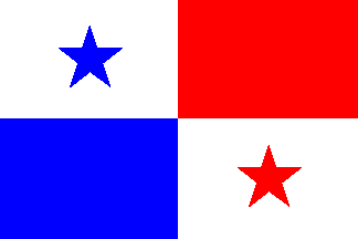 Drapeau national, Panama