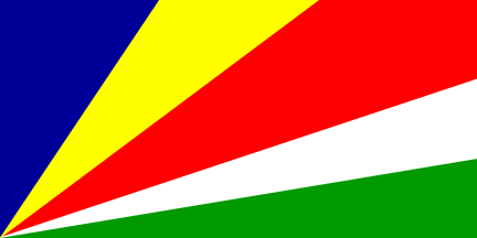 Drapeau national, Seychelles
