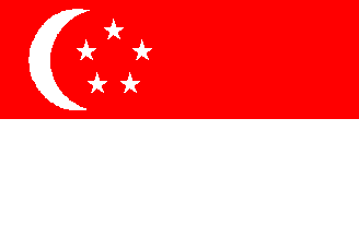 Drapeau national, Singapour