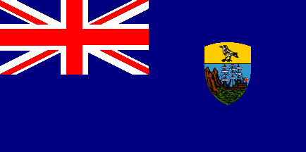 Drapeau national, Sainte-Hélène