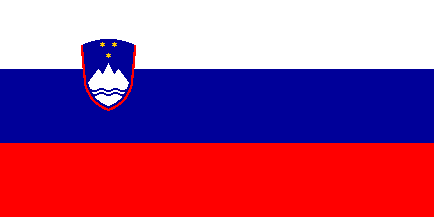Drapeau national, Slovénie