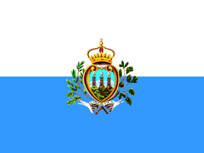 Drapeau national, Saint-Marin