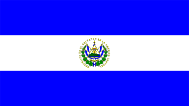 Drapeau national, Salvador