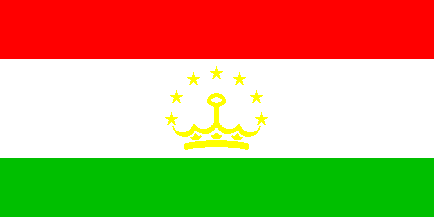 Drapeau national, Tadjikistan