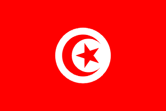 Drapeau national, Tunisie