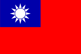 Drapeau national, Taiwan