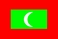 Drapeau national, Maldives